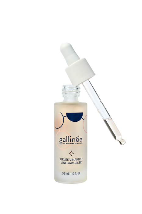 Ser Gallinee Vinegar Gelée, anti-imperfecțiuni, cu prebiotice, probiotice și postbiotice, 30 ml