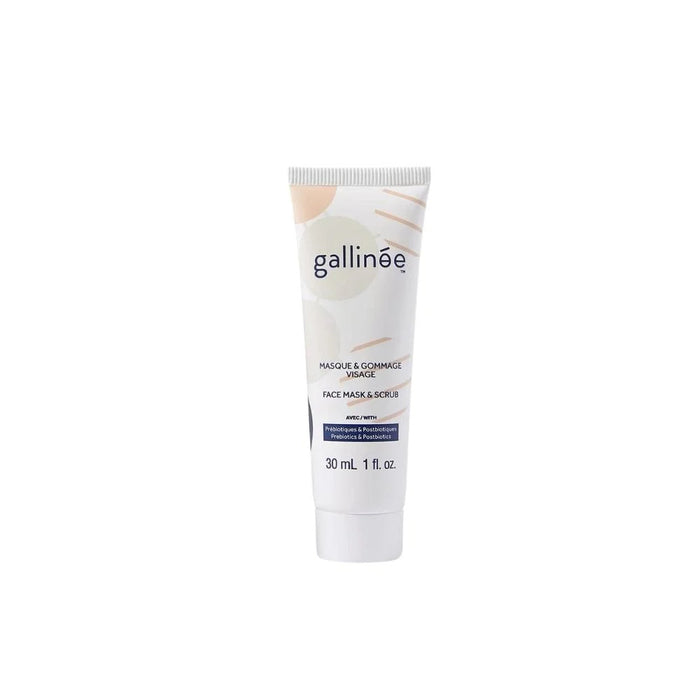 Mască exfoliantă pentru față Gallinée Microbiome Skincare, cu prebiotice, efect de rafinare, 30 ml