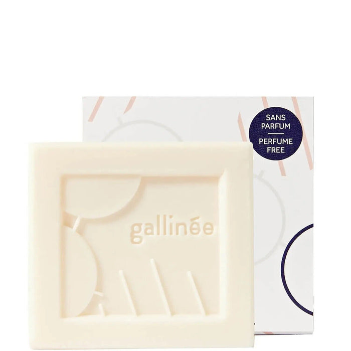Săpun de curățare Gallinee Microbiome Skincare, fără parfum, pentru piele sensibilă, pentru față și corp, 100 g
