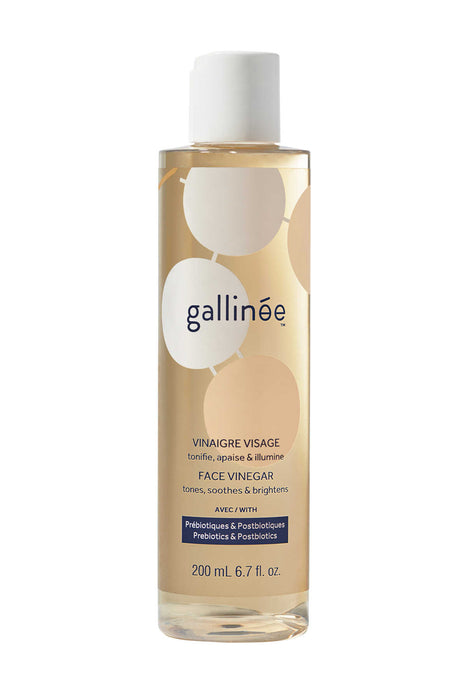 Loțiune tonică pentru față Gallinée Microbiome Skincare, tonifiantă și iluminatoare, cu prebiotice și postbiotice, 200 ml, tester