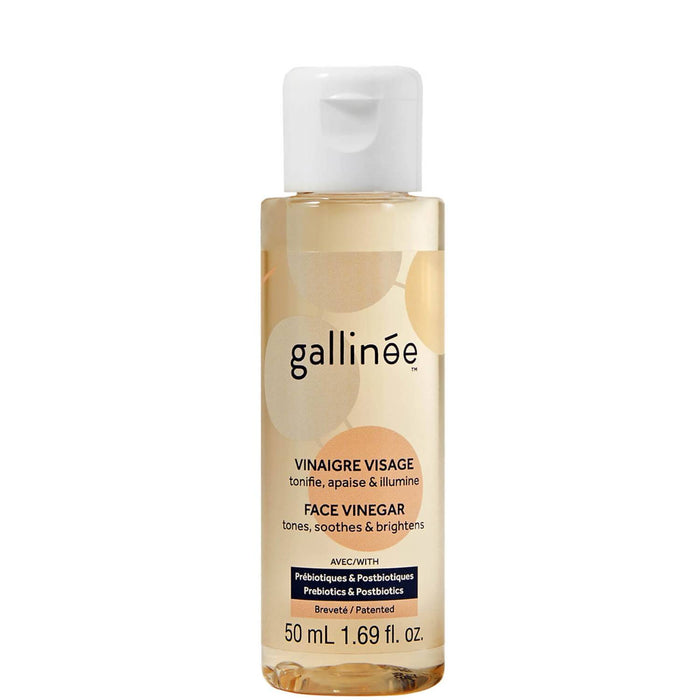 Loțiune tonică pentru față Gallinée Microbiome Skincare, calmantă și iluminatoare, cu prebiotice și postbiotice, 50 ml