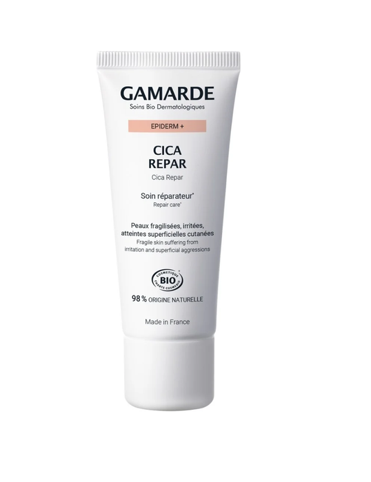 Cremă pentru tratament local Gamarde Cica Repair, reparatoare, pentru piele iritată, pentru față, 40 ml