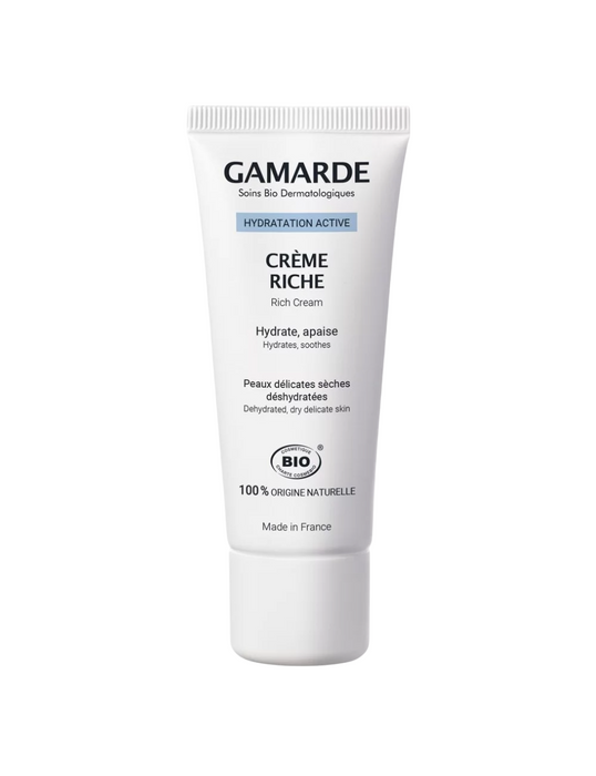 Cremă hidratantă bogată Gamarde cu acid hialuronic, 40 ml