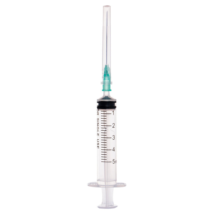 Set seringi Geomed, cu ac, 5 ml, 100 buc