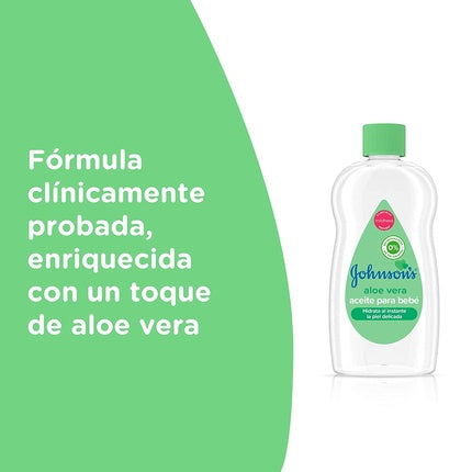 Ulei pentru bebeluși Johnson's cu Aloe Vera 500ml