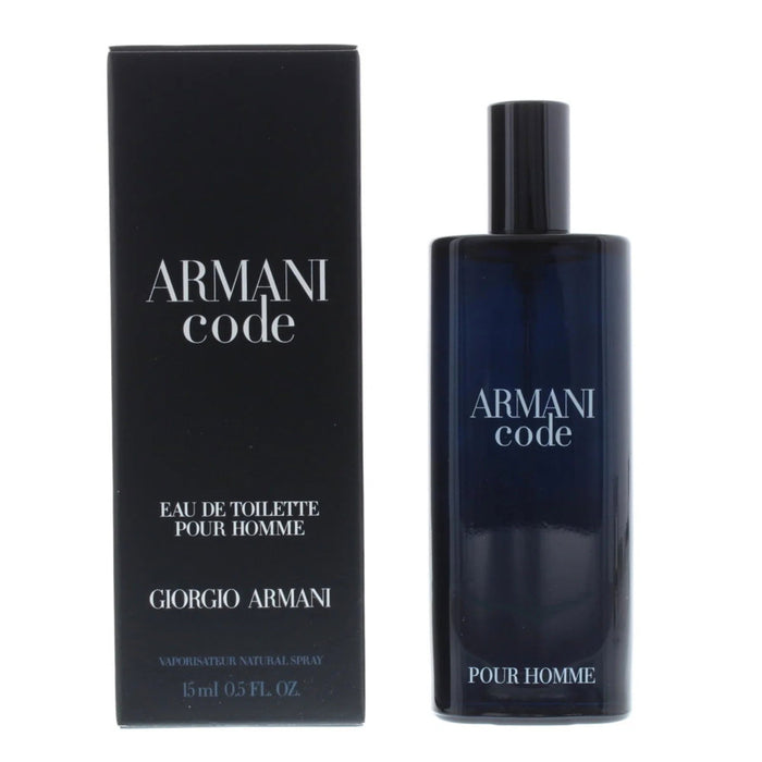 Apă de toaletă Giorgio Armani Code, pentru bărbați, 15 ml