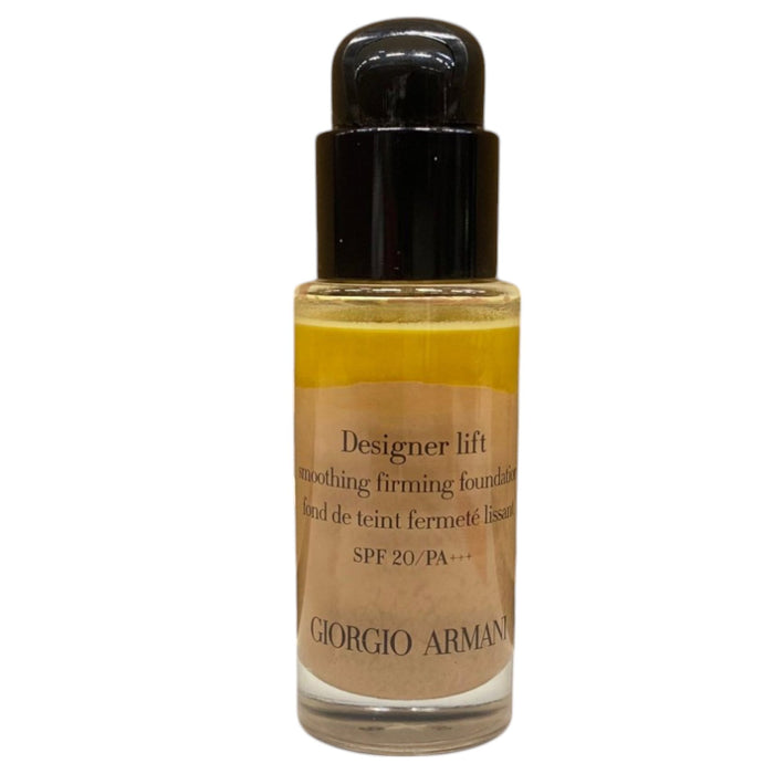 Fond de ten Giorgio Armani Designer Lift, netezitor, cu efect de fermitate, nuanța 08, SPF 20, 18 ml, tester