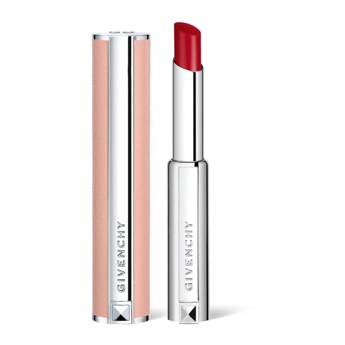 Balsam de buze Givenchy Le Rose Perfecto, hidratant, nuanța 301 Southing Red, 2,8 g, tester