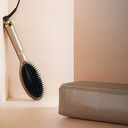Perie încălzită Ghd Glide din colecția Sunsthetic, ceramică, bronz