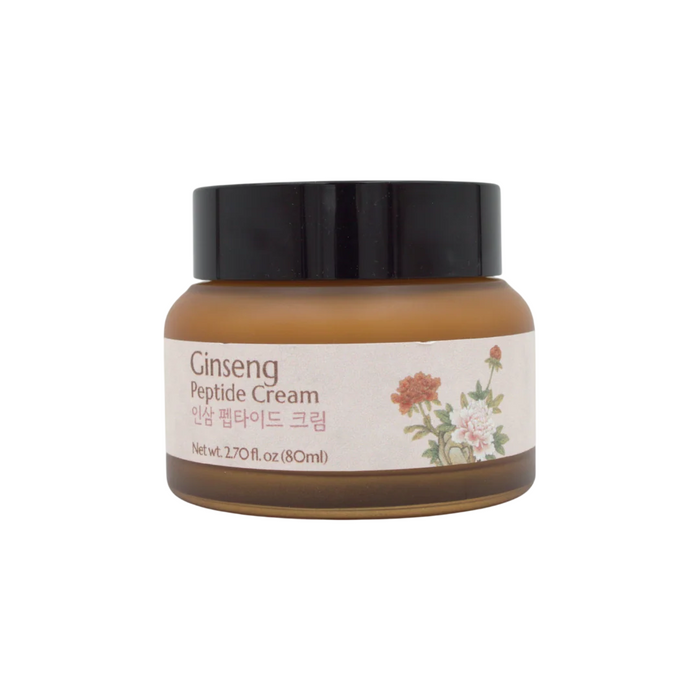 Cremă de față Glamfox Ginseng Peptide, antiîmbătrânire, cu ginseng și peptide, 80 ml