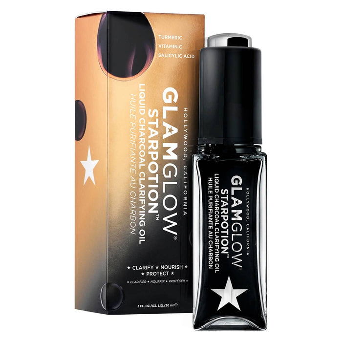 Ulei de față GlamGlow Star Potion, hidratant, clarifiant, 30 ml