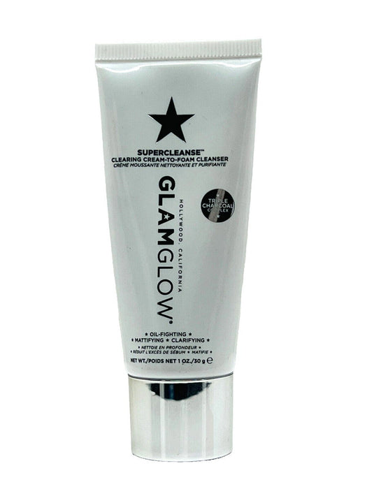 Cremă spumantă de curățare GlamGlow Supercleanse, 150 ml, tester