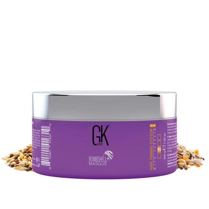Mască de colorare Global Keratin Bombshell, nuanța Red, 200 g