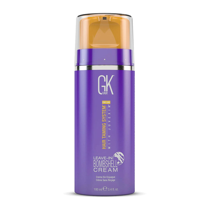 Cremă de păr fără clătire Global Keratin Bombshell, pentru tonifiere, pentru păr blond, 100 ml