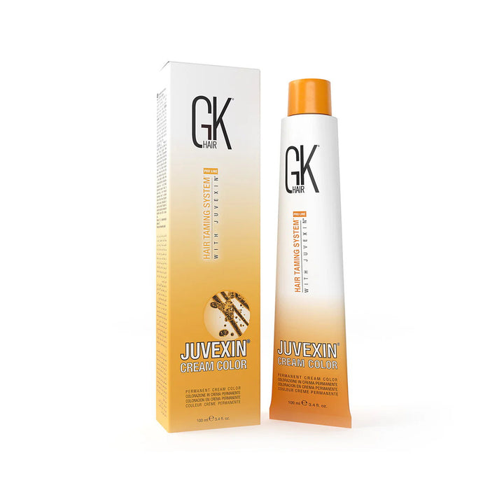 Vopsea permanentă de păr Global Keratin Juvexin Cream Color, nuanța 5 Light Brown, 100 ml