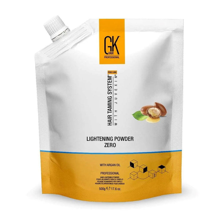 Pudră decolorantă pentru păr Global Keratin Lightening Powder Zero, cu ulei de argan, 500 g