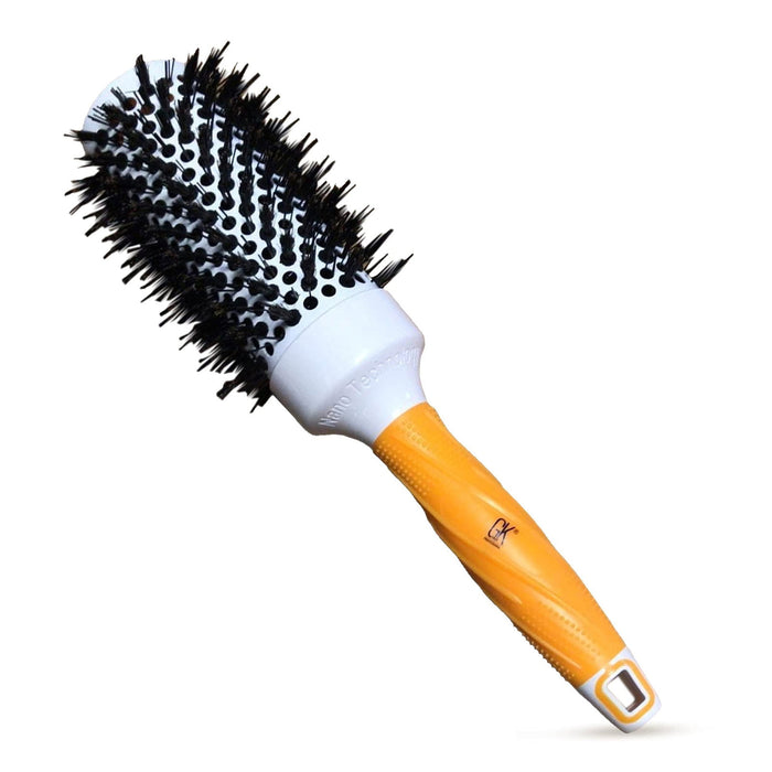 Perie de păr Global Keratin, rotundă, pentru styling, 43 mm