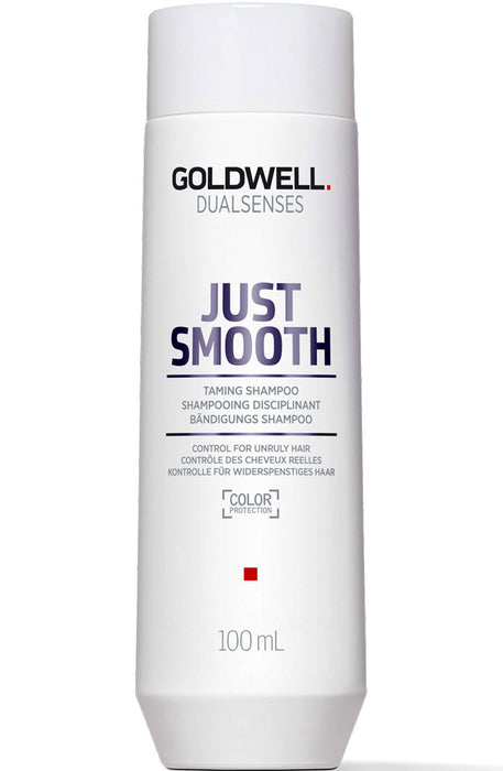 Șampon Goldwell Just Smooth, pentru controlul părului rebel, protecția culorii, 100 ml