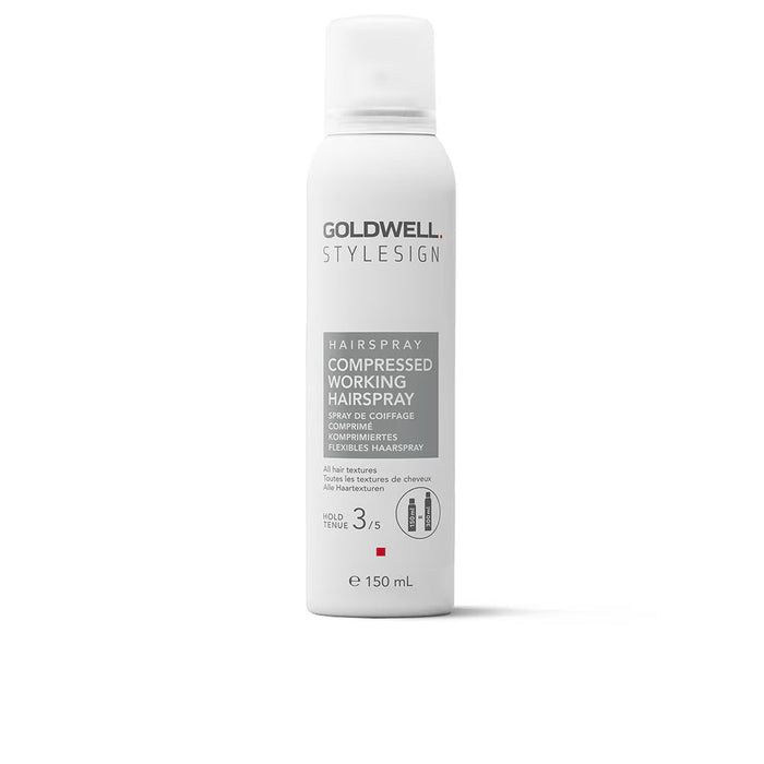 Fixativ Goldwell StyleSign Compressed Working, fixare medie, 150 ml