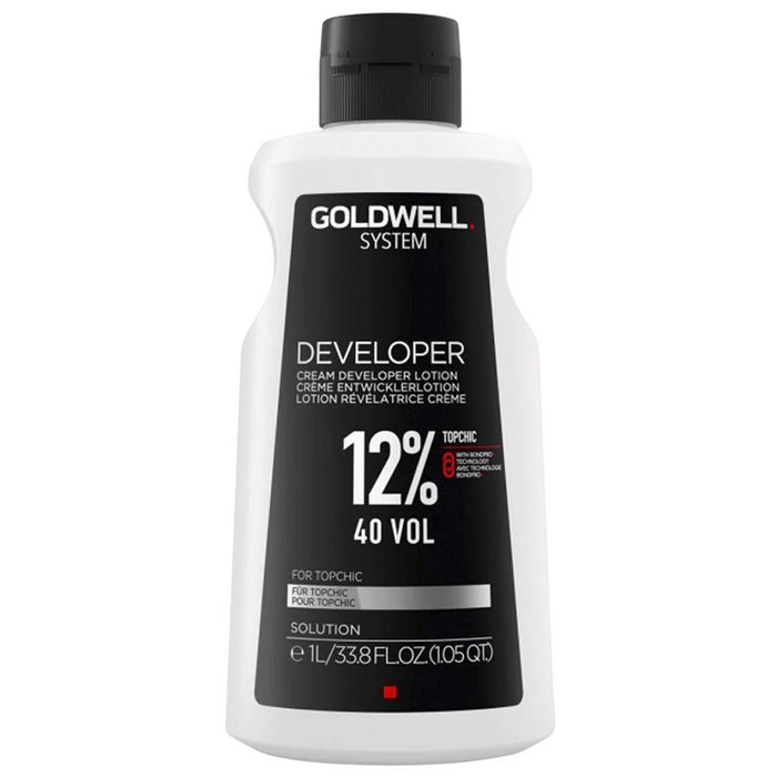 Loțiune oxidantă pentru păr Goldwell System, 12% (40 vol), 1000 ml