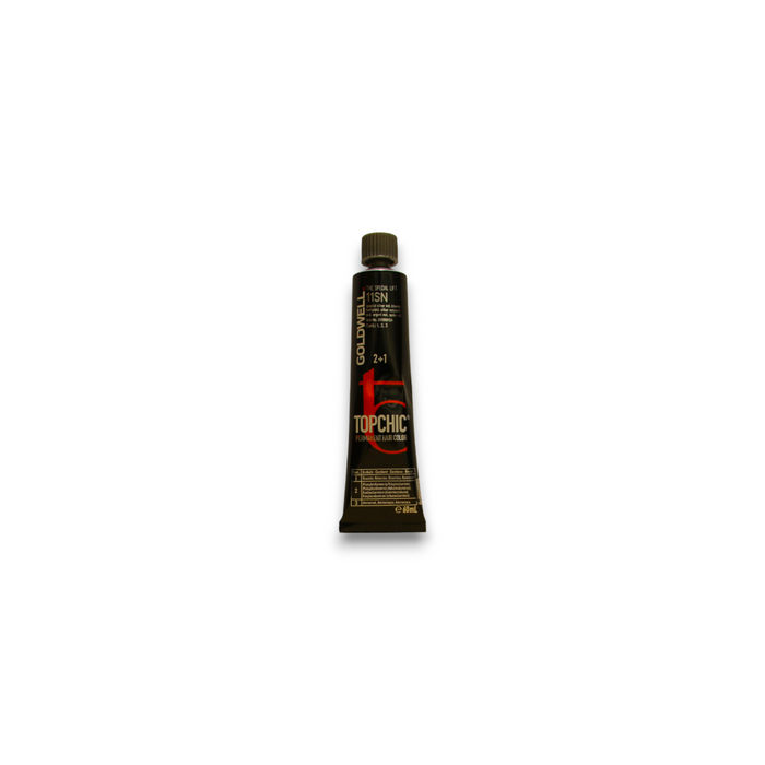 Vopsea permanentă de păr Goldwell TopChic, nuanța 11SN, 60 ml
