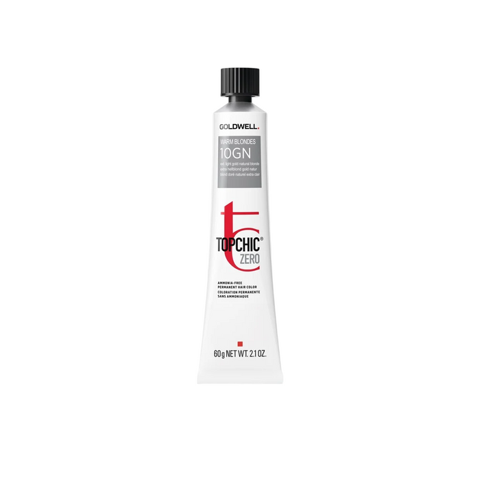 Vopsea permanentă de păr Goldwell TopChic Zero, nuanța 4N Mid Natural Brown, 60 ml