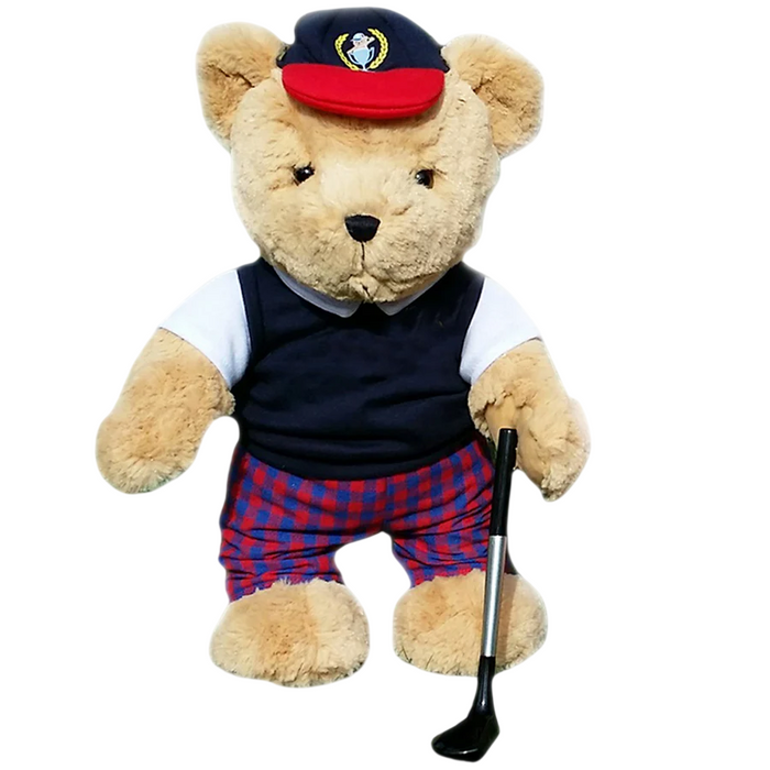 Ursuleț de pluș Golfing Golfing Boy Collectible Plush, ținută de golf