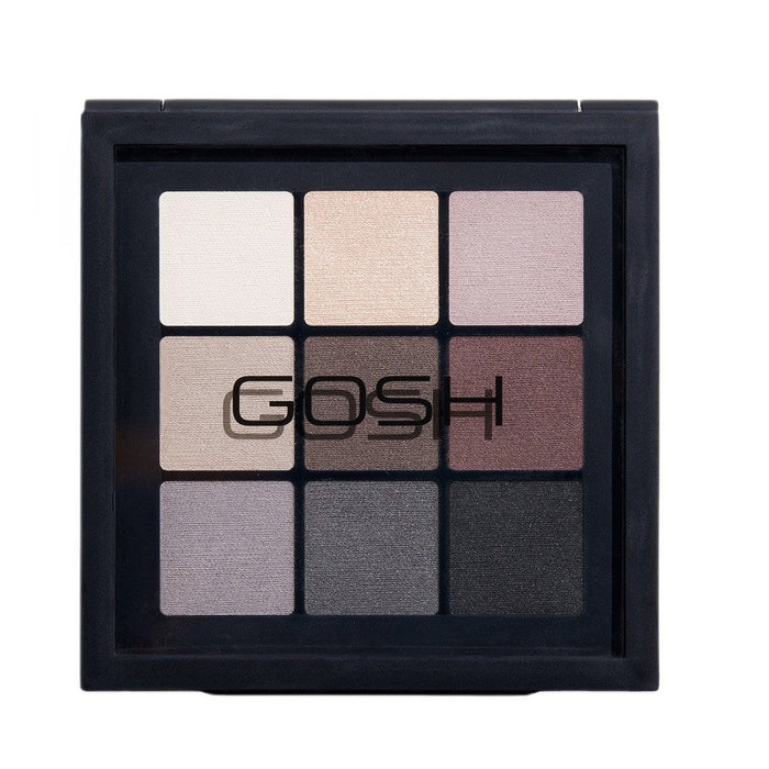 Paletă de farduri de pleoape Gosh Eyedentity, nuanța 005 Be Hopeful, 9 nuanțe, 8 g