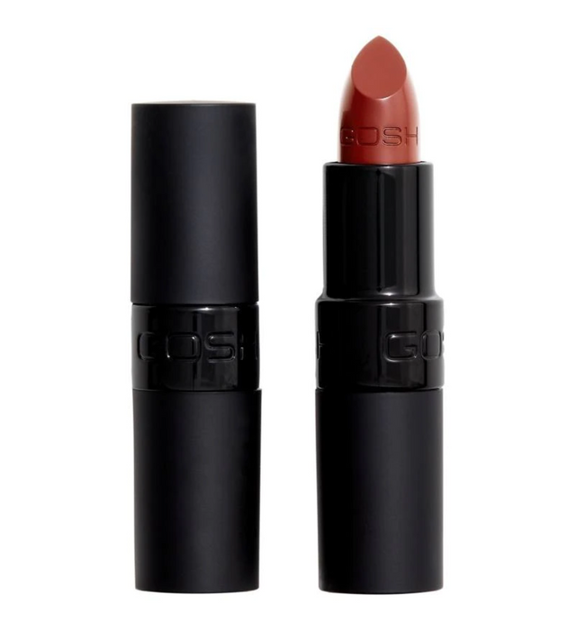 Ruj cremos Gosh Velvet Touch, nuanța 013 Matt Cinnamon, 4 g