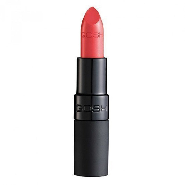 Ruj cremos Gosh Velvet Touch, mat, nuanța 004 Coral, 4 g, tester