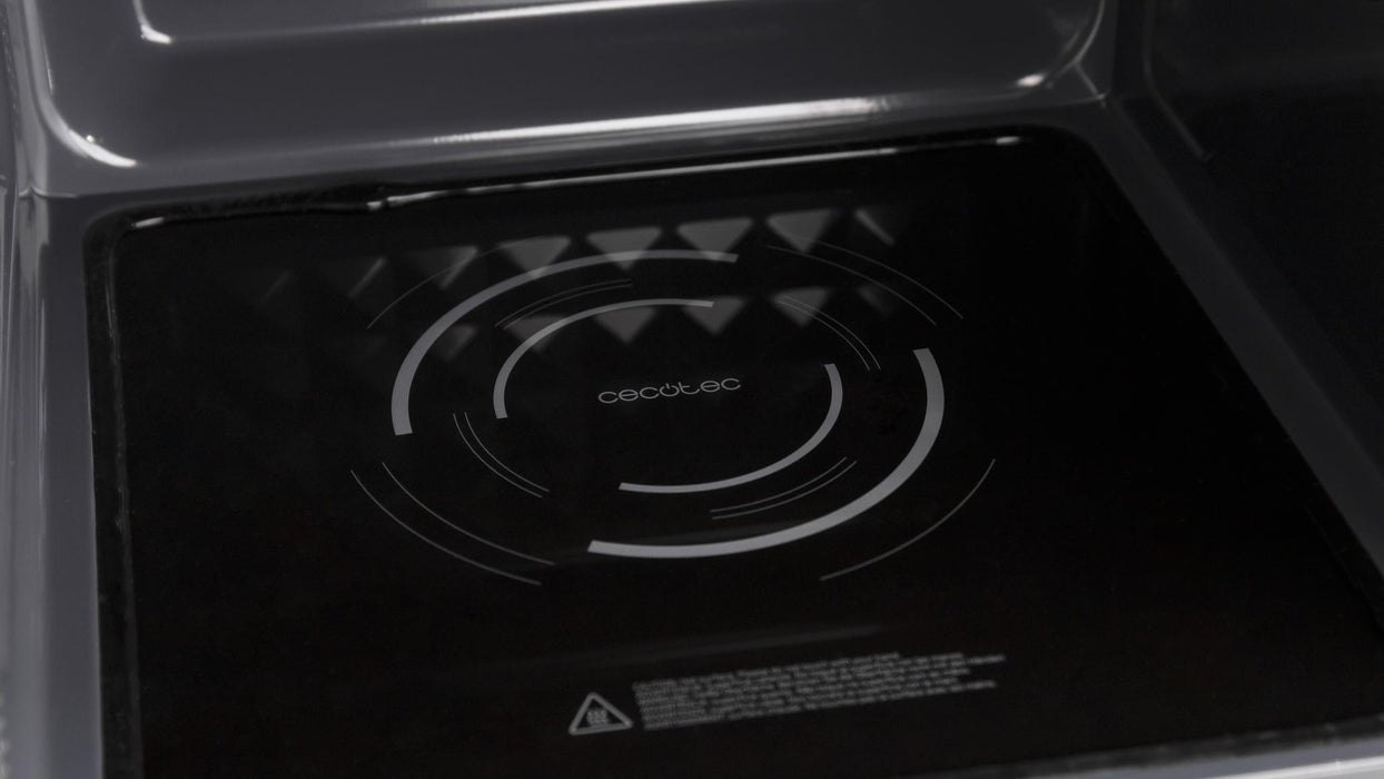 Cuptor cu microunde fără platou rotativ Cecotec GrandHeat 2300 Flatbed Touch White, 23 l, 800 W, alb