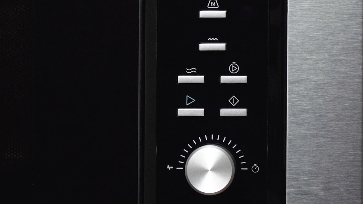 Cuptor cu microunde încorporabil Cecotec Grandheat 2350 Built-In Steel Black, 23 l, 900 W, 9 programe, negru