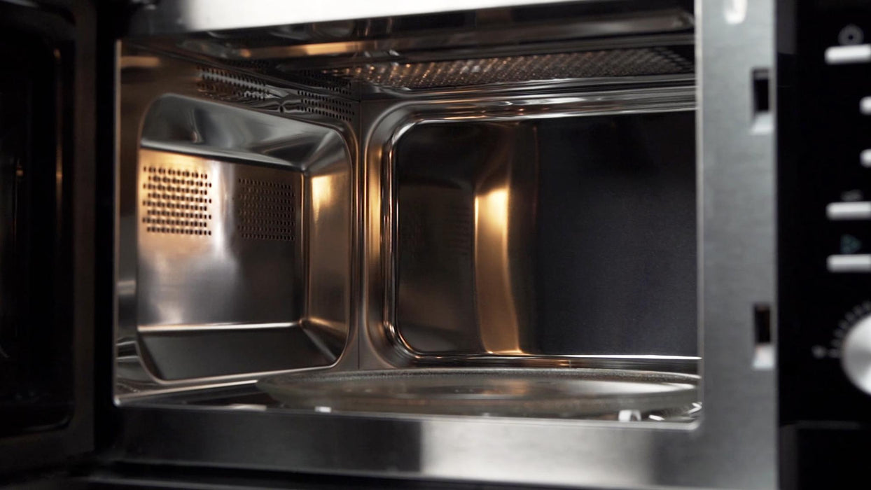Cuptor cu microunde încorporabil Cecotec Grandheat 2350 Built-In Steel Black, 23 l, 900 W, 9 programe, negru