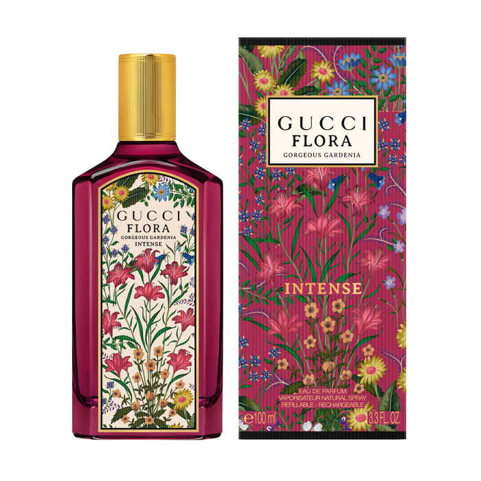 Apă de parfum Gucci Flora Gorgeous Gardenia Intense, pentru femei, 100 ml