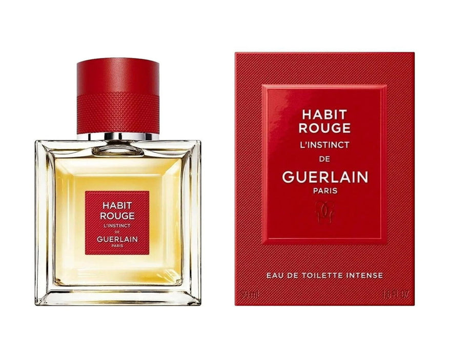 Apă de toaletă Guerlain Habit Rouge, pentru bărbați, 50 ml
