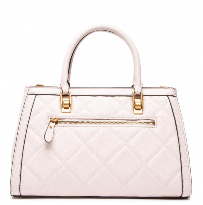 Geantă Guess Abey Top-Handle Bags, matlasată, roz pal, cu mâner superior