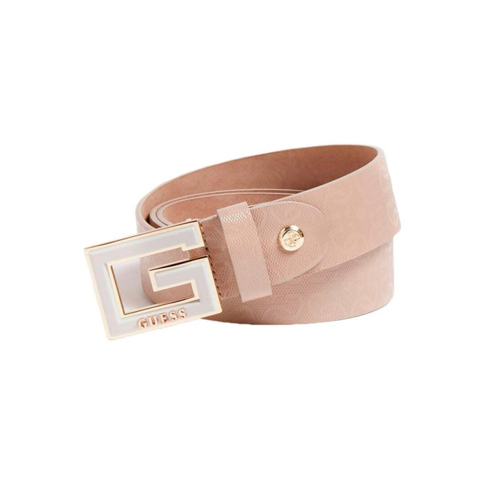 Curea Guess Blackne Belts, roz, cu cataramă decorativă