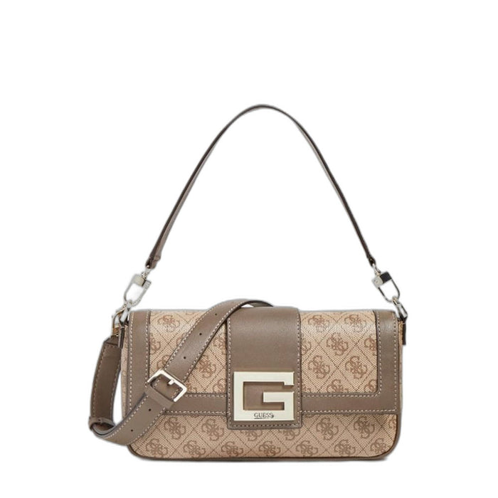 Geantă Guess Brightside Tote, cu mâner și bretea de umăr