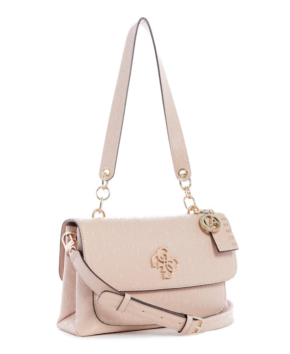 Geantă Guess Cathleen Tote, bej