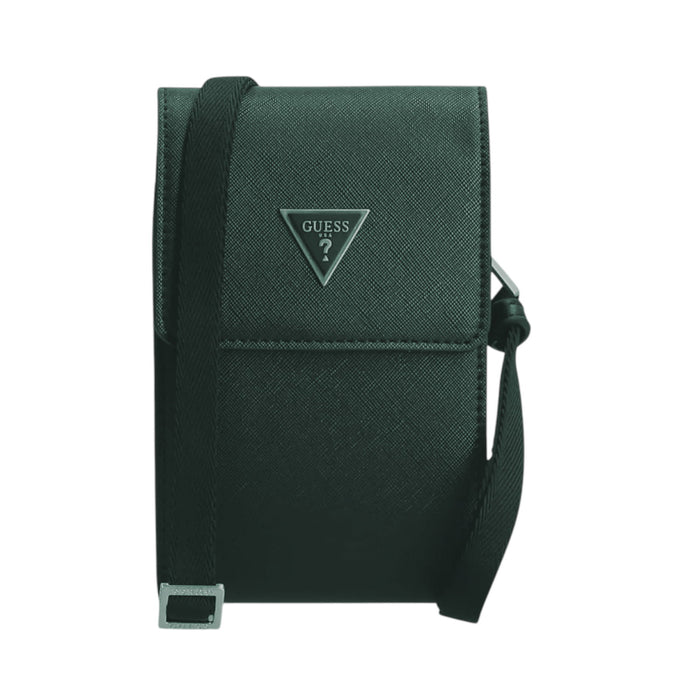 Geantă crossbody Guess Certosa, verde închis