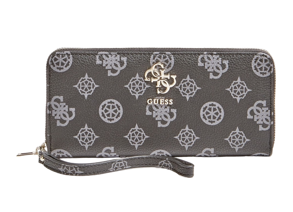 Portofel Guess Digital, cu fermoar, gri