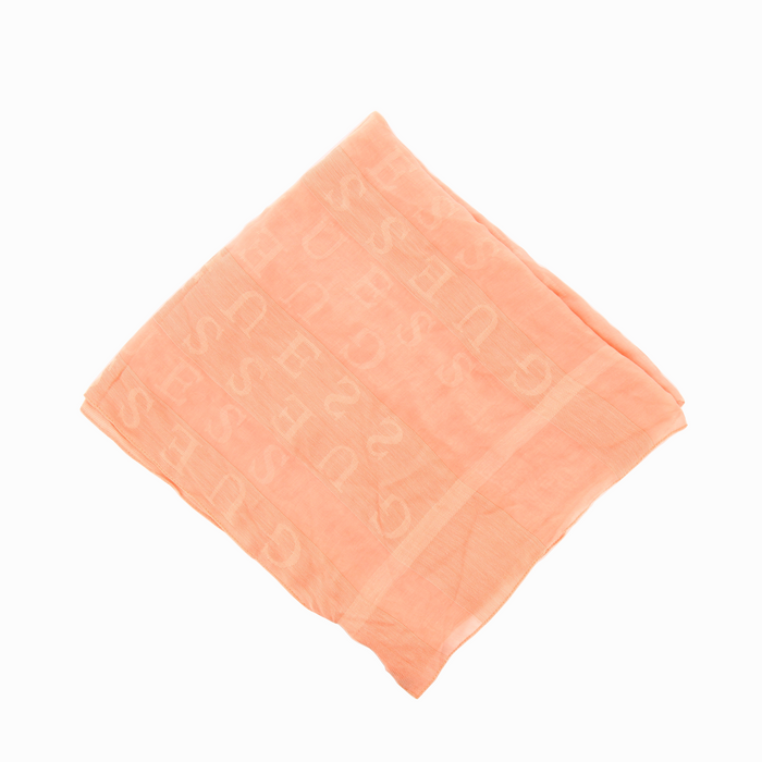 Eșarfă Guess Scarves & Wraps, nuanță piersică