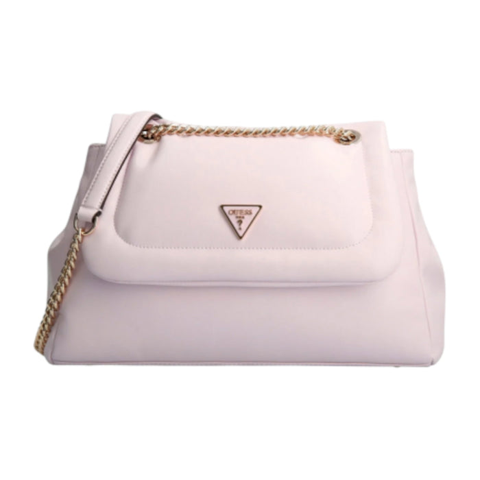 Geantă tote Guess Sharma, roz pal