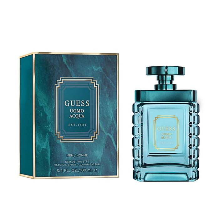 Apă de toaletă Guess Uomo Acqua, pentru bărbați, 100 ml