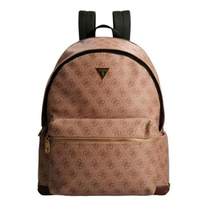 Rucsac Guess Vezzola, cu imprimeu monogram