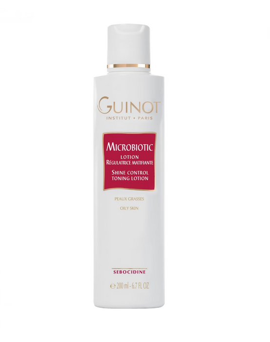 Loțiune de față Guinot Microbiotic Sebocidine, sebum-reglatoare, pentru ten gras, 200 ml