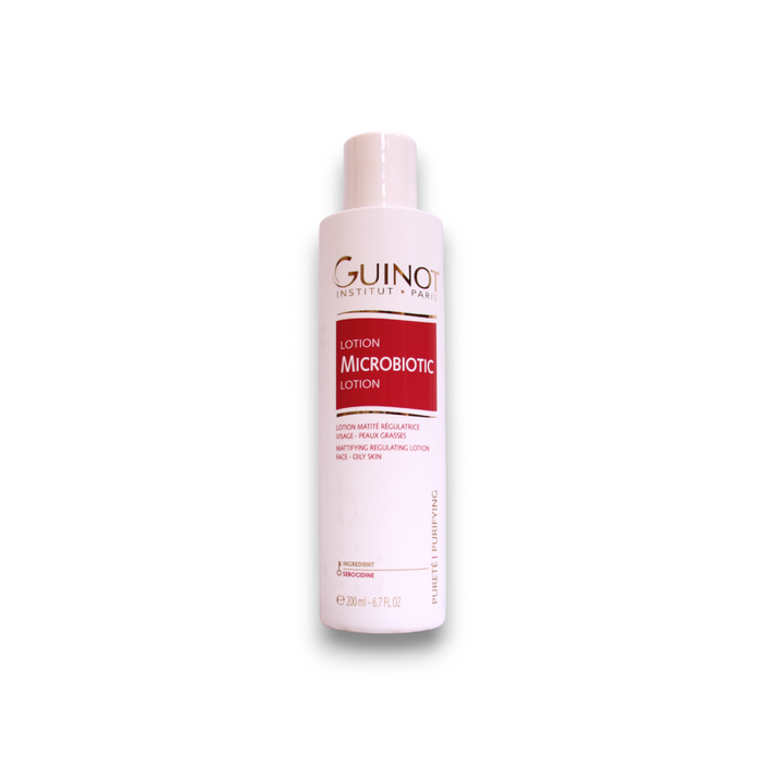 Loțiune de față Guinot Microbiotic Sebocidine, sebum-reglatoare, pentru ten gras, 200 ml