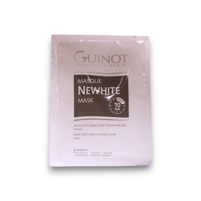 Set de măști de față Guinot Newhite Instant, iluminatoare, cu vitamina C, 7 buc, 40 ml