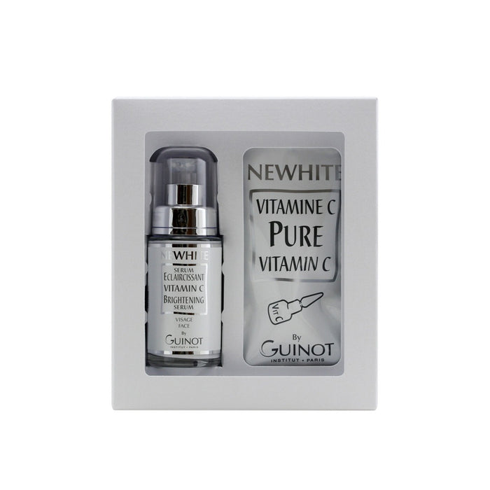 Ser facial Guinot Newhite, iluminator, cu vitamina C, 23,5 ml + 1,5 g