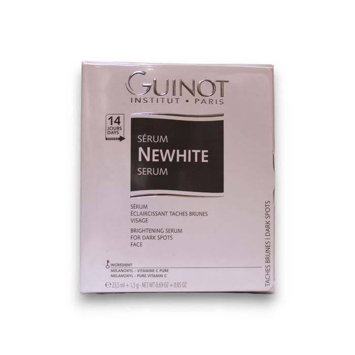 Ser facial Guinot Newhite, iluminator, cu vitamina C, 23,5 ml + 1,5 g